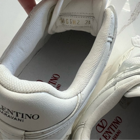 Valentino Garavani Freedots XL leather sneakers- Size 36; Excellent Condition - Picture 7 of 13